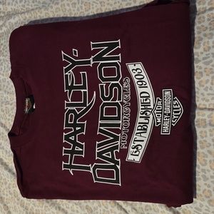Harley davidson long sleeve shirt